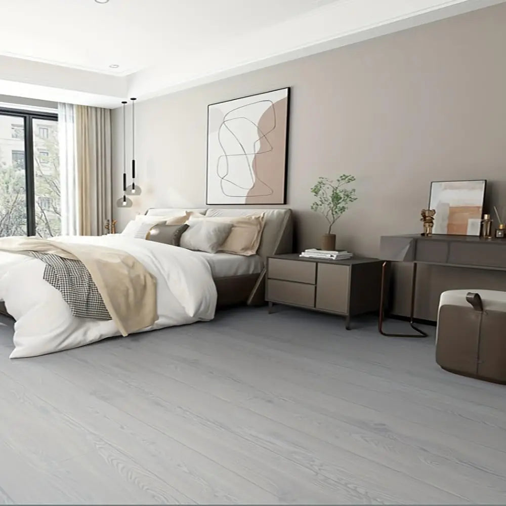 40CM Self-adhesive Waterproof Non-slip Wood Grain Floor Sticker for Living Room Bedroom Modern Style Home Decorate Wall Stickers
