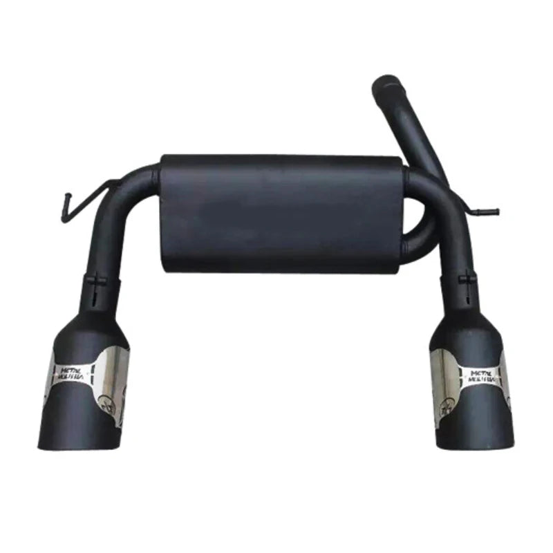 For Wrangler Jeep JK 2007-2017 Exhaust Pipe Muffler System Matte Black Car Auto Parts 2 4doors