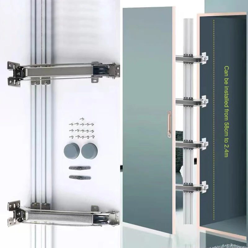 Oem Custom Opening Accessories Cupboard Flush Swing System Lateral Sliding Wardrobe Cabinet Wooden Floor Bus Luggage Door Hinge