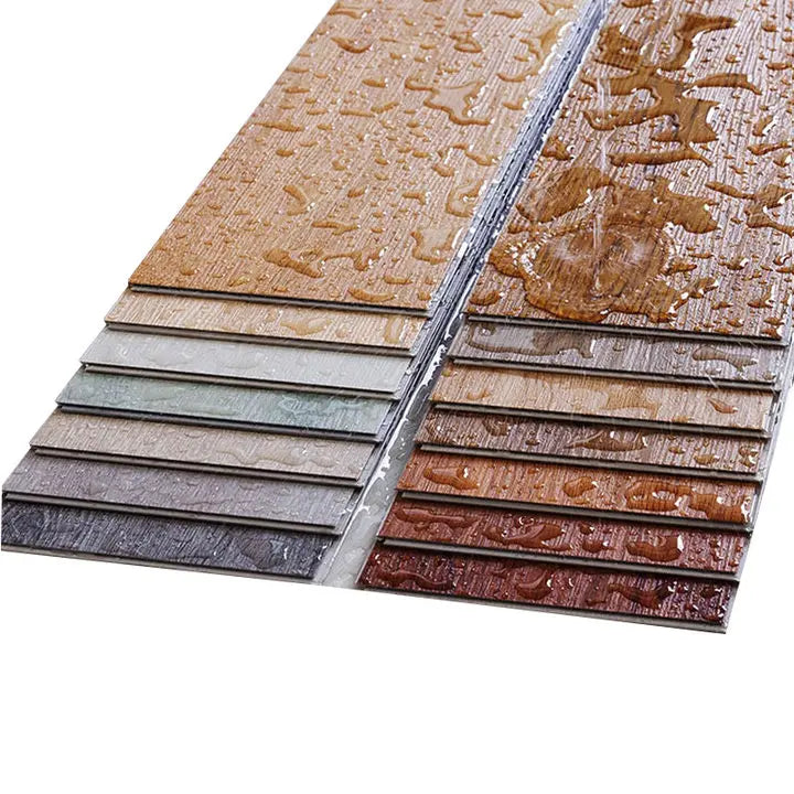 SPC Wooden Floor Smooth Vinyl More Styles Indoor Outdoor PVC High Quality Waterproof Spc Flooring