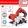 4900W Electric Circular Saw Multifunctional Cutting Machine Handheld Circular Saws Tiles Wood Metal Stone Slotting Chainsaw