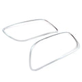 Rear Lamps Cover Cap For Bentley Continental GT GTC 2-door 2012-2018 Rear Trim Tail Lights Lamp Rims Chrome Framework Auto Parts
