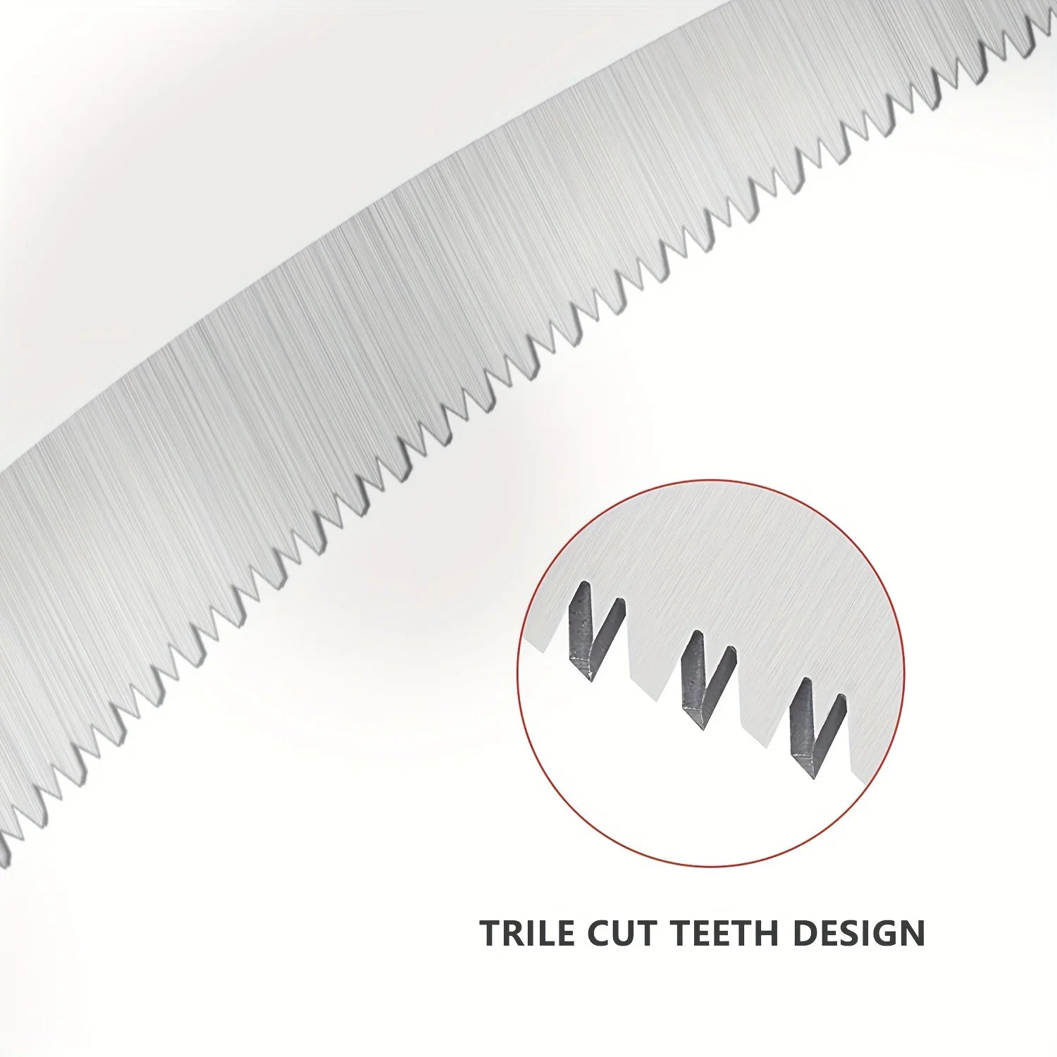 Pruning Saw ( 12" CURVED BLADE) Comfort Handle - Professional Hand Saw - Perfect for Trimming Trees, Plants, Shrubs, Wood, etc.