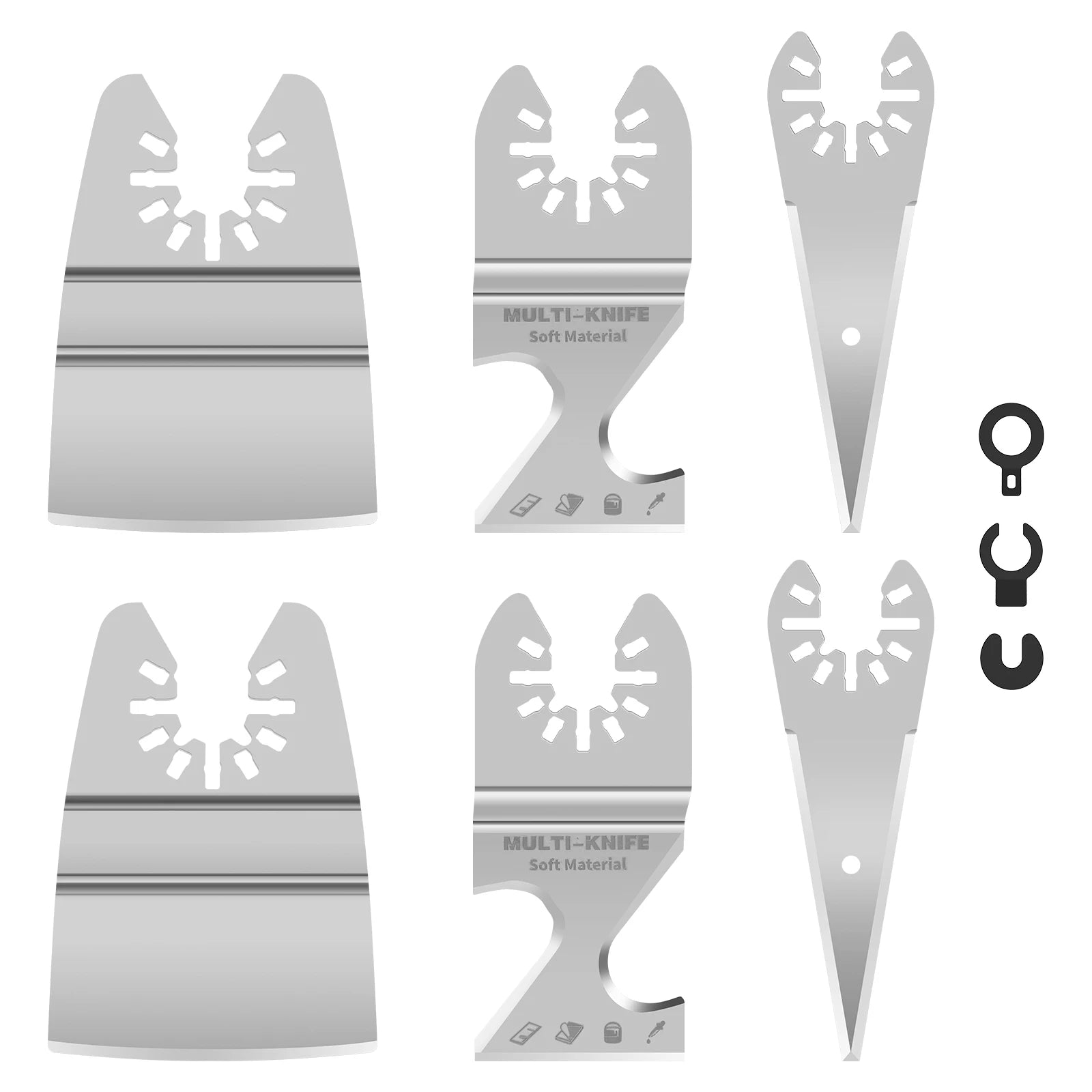Multi Tool Blades Oscillating Saw Blade Multi-Function Saw Saw Blade Renovator Multi Cutter Blade For Wood Metal Plastic Cutting