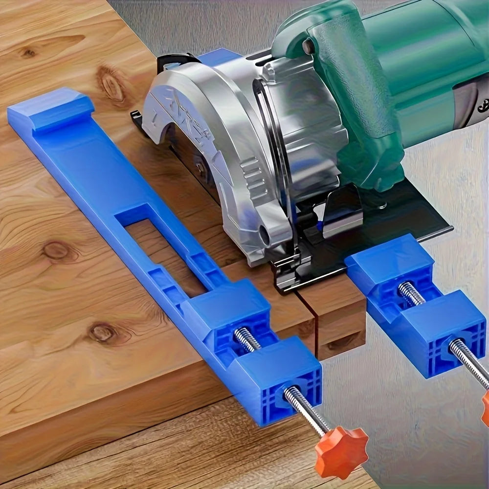 Electric circular saw, equipped with ABS guiding system and adjustable precision cutting mechanism - heavy-duty and durable ABS