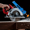 Electric circular saw, equipped with ABS guiding system and adjustable precision cutting mechanism - heavy-duty and durable ABS