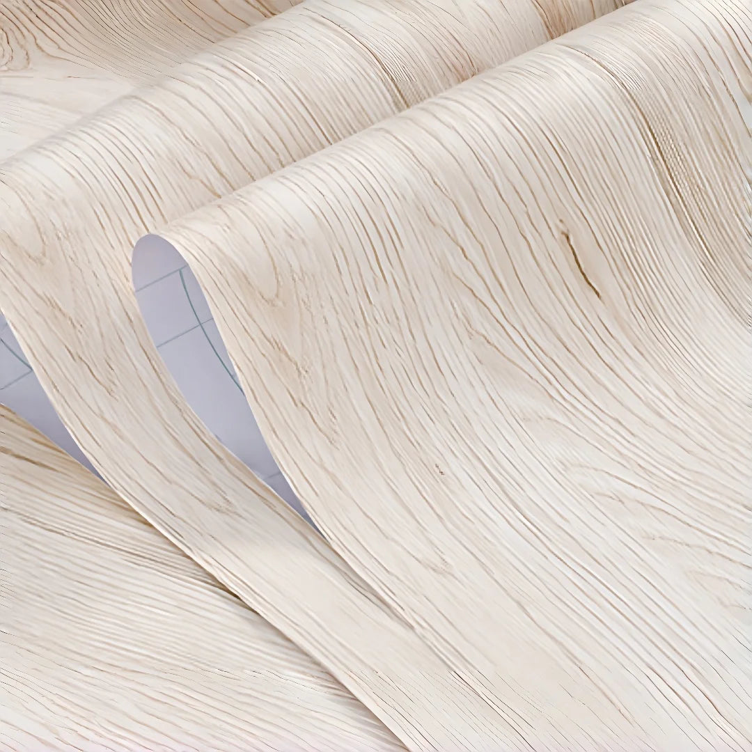 1Roll Peel and Stick Floor sticker Natural Wood Grain Appearance Self Adhesive Scratch Prevention Suitable for Kit