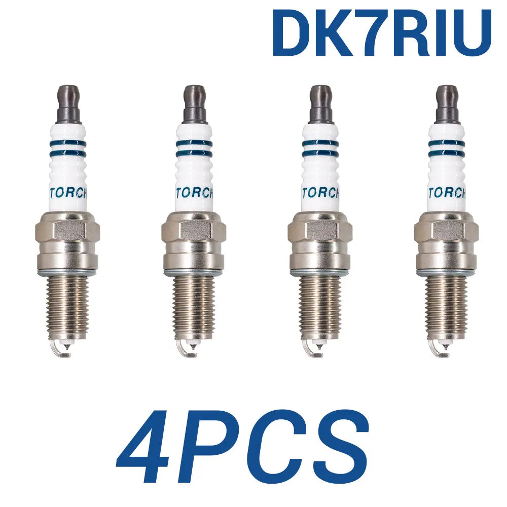 2-8PCS Iridium Spark Plugs Torch DK7RIU Replace for DCPR7EI YR7DP DENSO IXU22 Fit for JAC YUEYUE 1.0 2017-2018 DAK10A Auto Parts
