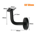 Home Building Co-ordinates Beautifully With The Oak Home Improvement Handrail Brackets Stair High Quality Stainless Steel