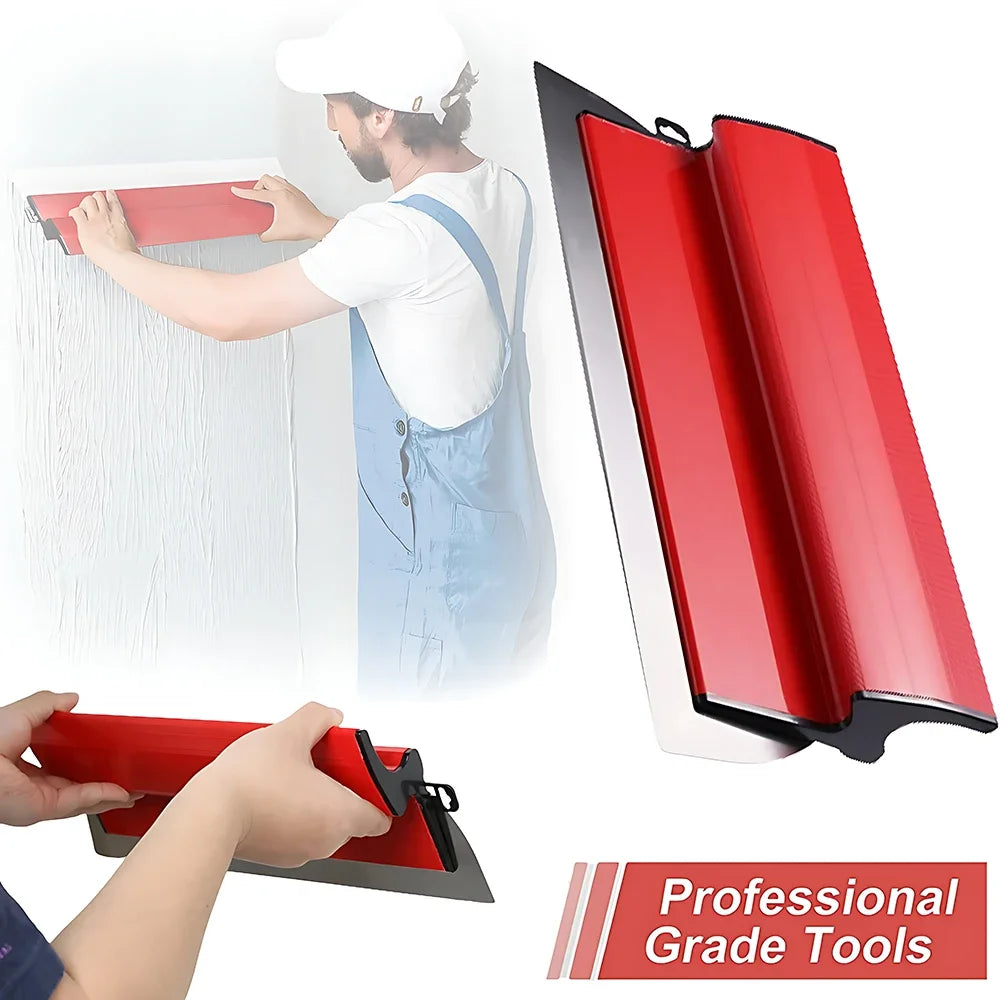 25cm/40cm Drywall Smooth Trowel Brush Wall Flexible Blade Spray Paint Finishing Putty Building Tools Wall Material Tools