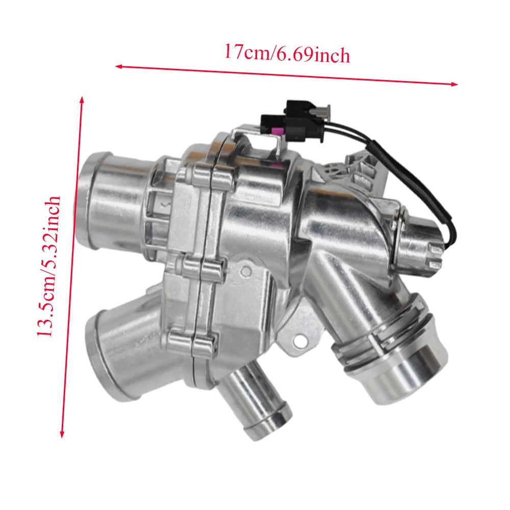 LR117568 C2Z29980 AJ814048 Engine Coolant Thermostat for Land Rover Discovery, 3.0L, 2017-2020 Auto Parts