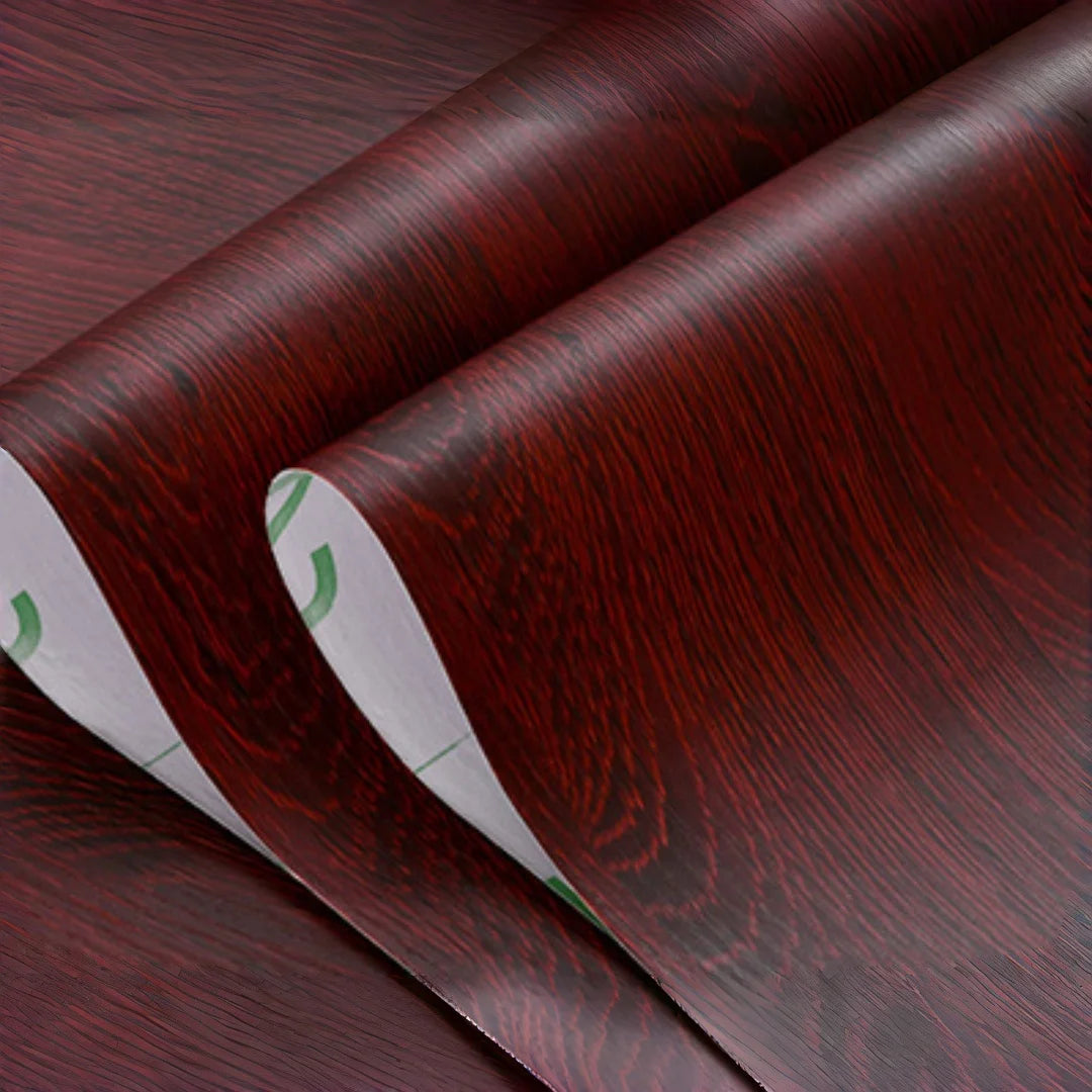 1Roll Peel and Stick Floor sticker Natural Wood Grain Appearance Self Adhesive Scratch Prevention Suitable for Kit
