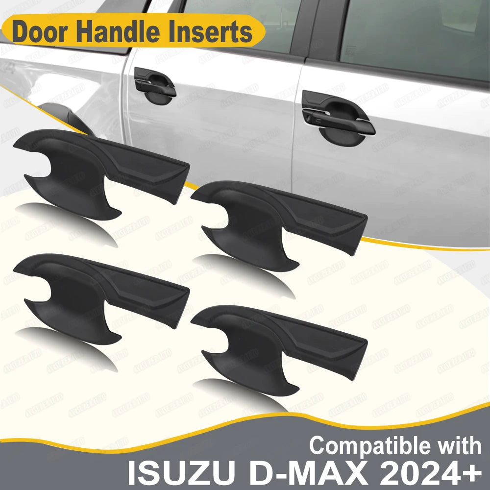 Car Body Kits for ISUZU D-Max DL40 V-Cross 2024 2025 Matte Black Headlight Tail Light Covers Car Exterior Accessories Auto Parts