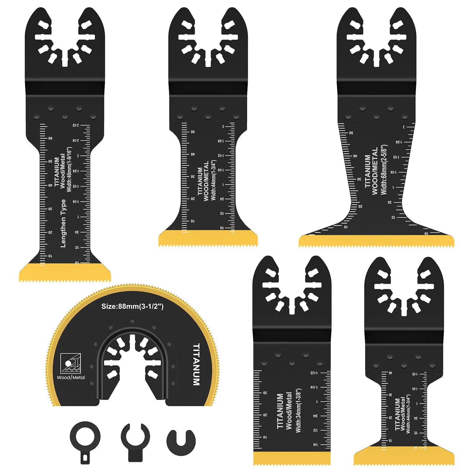 Multi Tool Blades Oscillating Saw Blade Multi-Function Saw Saw Blade Renovator Multi Cutter Blade For Wood Metal Plastic Cutting