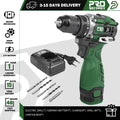 Electric Drill 17V 60NM Brushless Mini Li-ion Cordless 20+1 Driver Handheld Drill Power Tools LED Light Home DIY By PROSTORMER