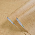 1Roll Peel and Stick Floor sticker Natural Wood Grain Appearance Self Adhesive Scratch Prevention Suitable for Kit
