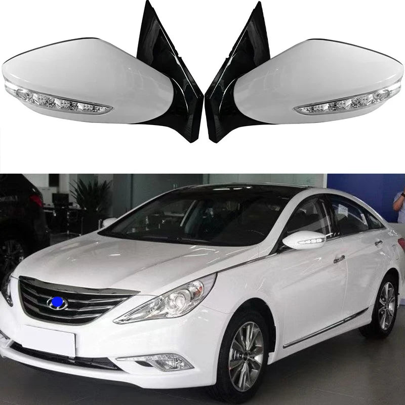 For Hyundai SONATA 2011-2013 Auto parts Electric With turn signal  rearview mirror 5-9-wire assembly OE87610-3S440 87610-3S120