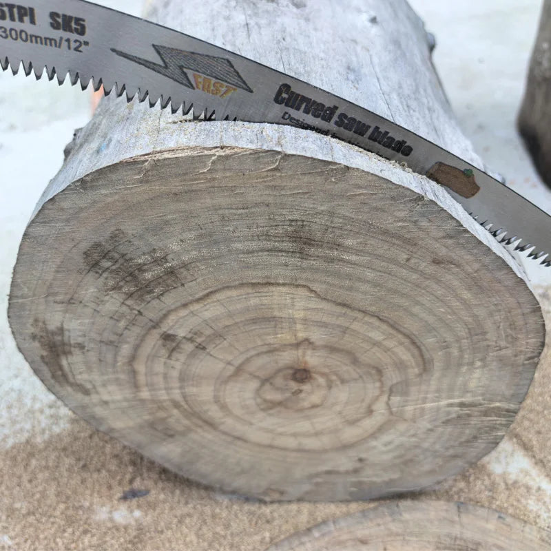 SK5 Japanese Teeth Reciprocating Saw Blades Kit 9/15/18 Inch 6TPI Curved Edge Saw Blades For Wood Pruning Cutting Tree Trimming