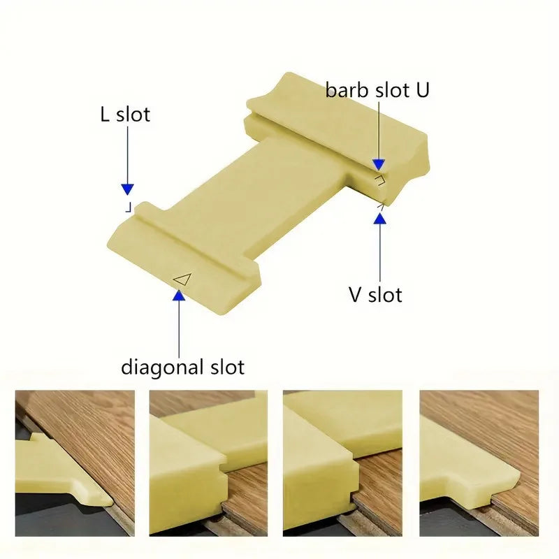 Wooden Floor Installation Tool Solid Reinforced Composite Floor Nylon Block Paving Knocking Board Medium Injection Molded Block