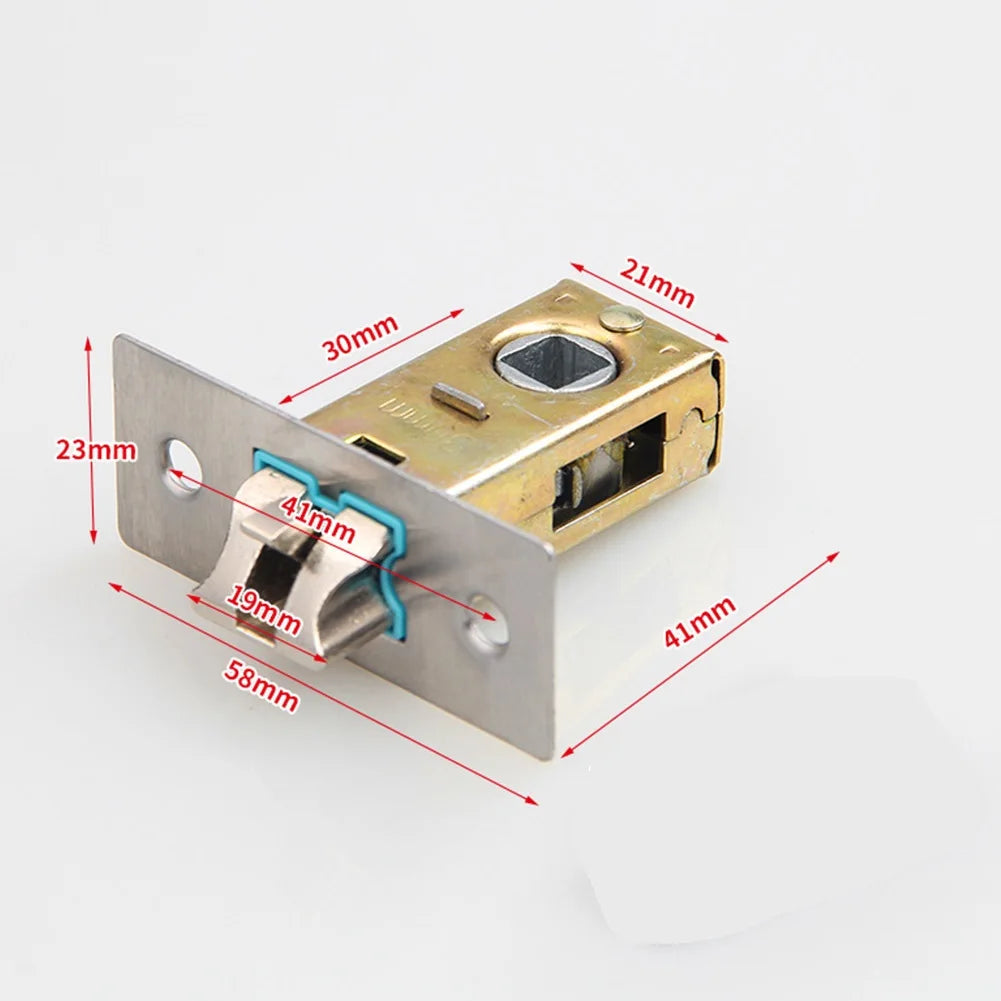 Tubular Latch Mortice Door Tubular Latch For Both Right And Left Hand Opening Doors Zinc Alloy Home Improvement Building Hardwar