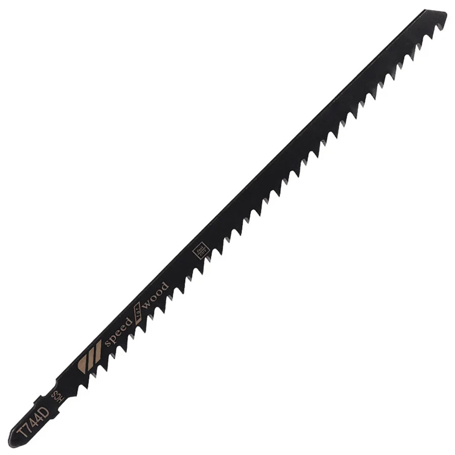 10 Pcs T744D 180mm Jigsaw Blades for Wood Cutting – Precision Curved & Straight Cuts for Wood, Plywood & MDF