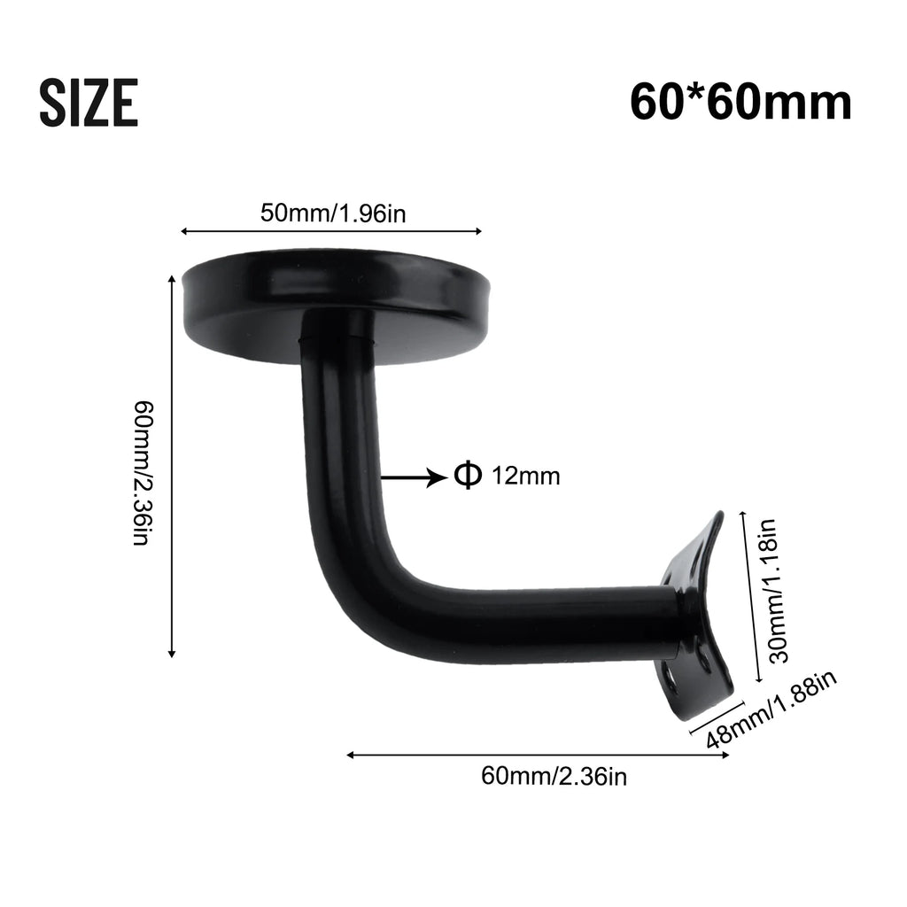 Home Building Co-ordinates Beautifully With The Oak Home Improvement Handrail Brackets Stair High Quality Stainless Steel
