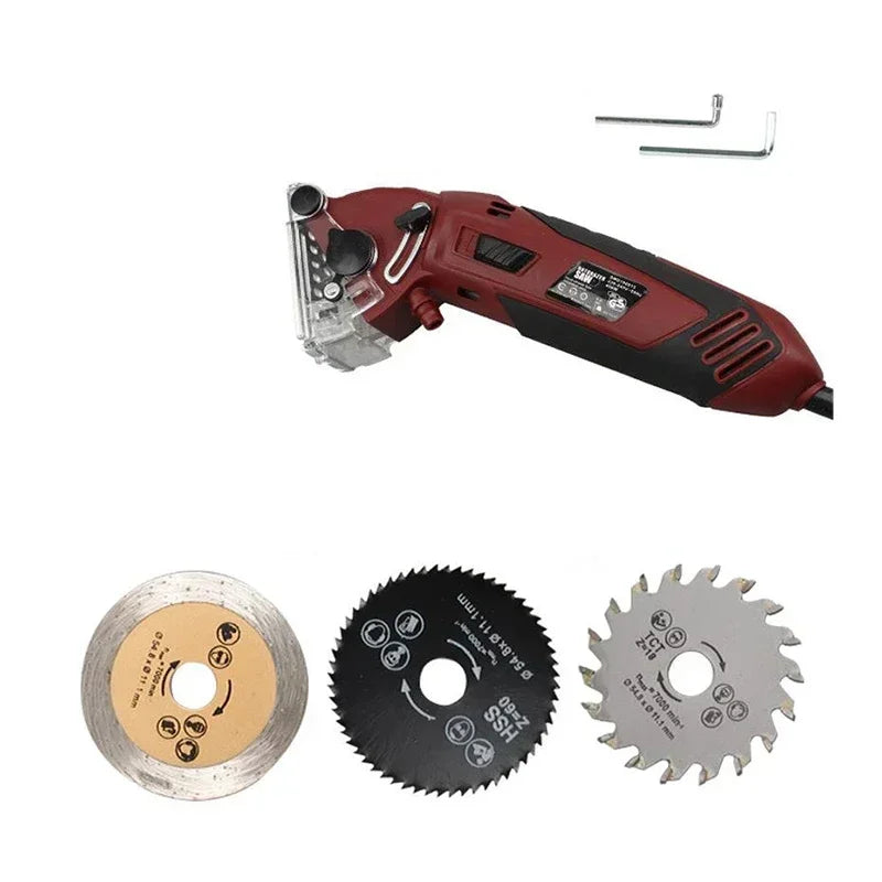 110/220V Mini Electric Circular Saw DIY Multifunctional Electric Saw Power Tools Cutting Machine Circular Saw Blades For Wood