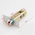 Tubular Latch Mortice Door Tubular Latch For Both Right And Left Hand Opening Doors Zinc Alloy Home Improvement Building Hardwar