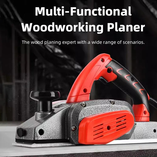 220V Multifunctional Electric Planer Woodworking Portable Desktop Electric Planer Home Woodworking Table Planer Press Planer