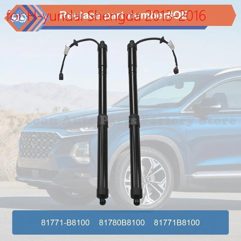New High Quality 81771B8100  81780B8100  New Auto Parts Rear L+R Electric Tailgate Gas Strut for H-yundai Shengda 2013-2016
