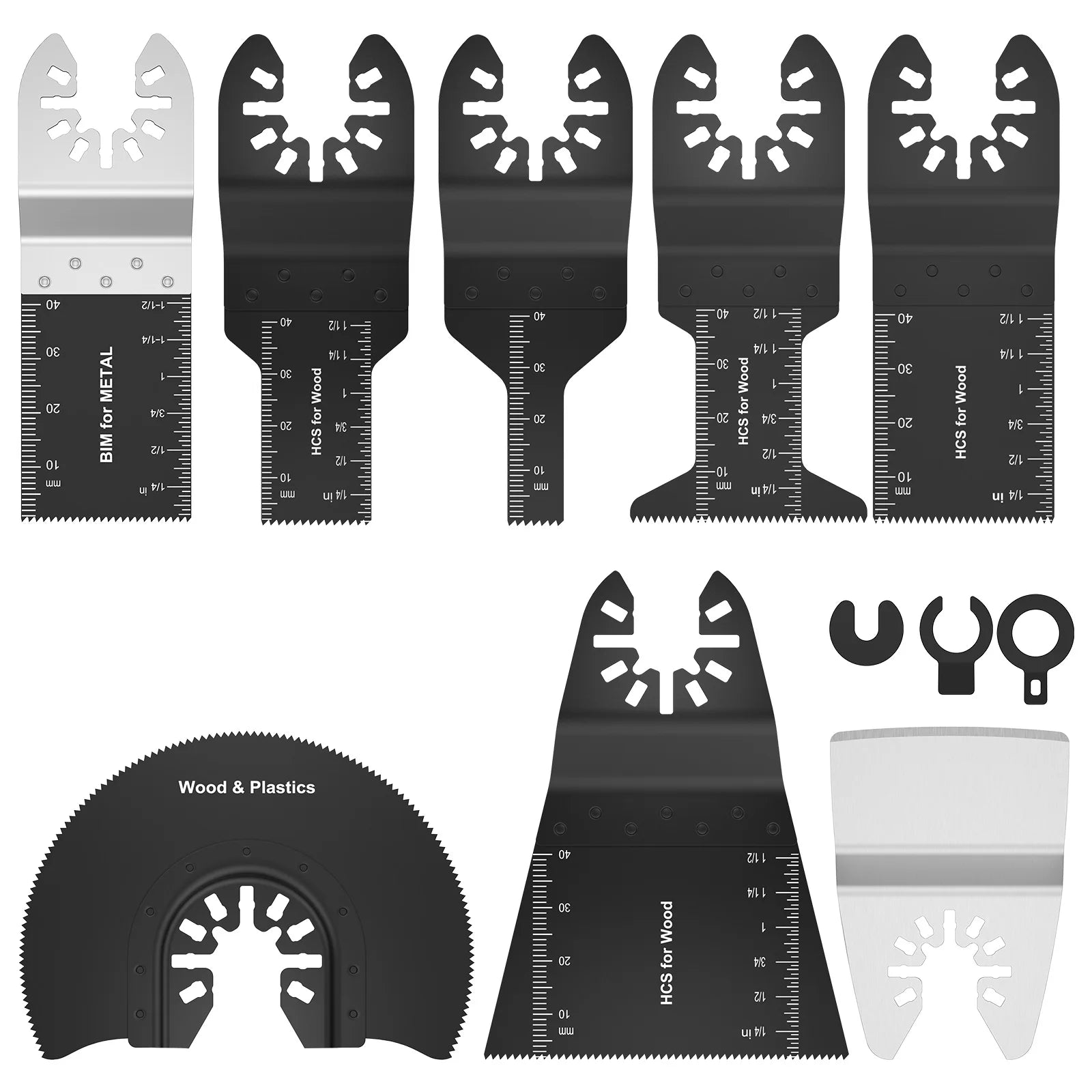 Multi Tool Blades Oscillating Saw Blade Multi-Function Saw Saw Blade Renovator Multi Cutter Blade For Wood Metal Plastic Cutting