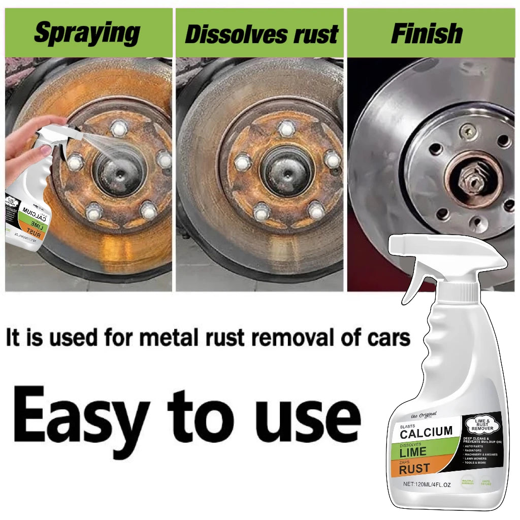 Car rust removal spray engine rust remover auto parts maintenance cleaner fast rust removal and anti-corrosion