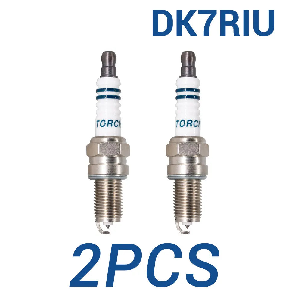 2-8PCS Iridium Spark Plugs Torch DK7RIU Replace for DCPR7EI YR7DP DENSO IXU22 Fit for JAC YUEYUE 1.0 2017-2018 DAK10A Auto Parts