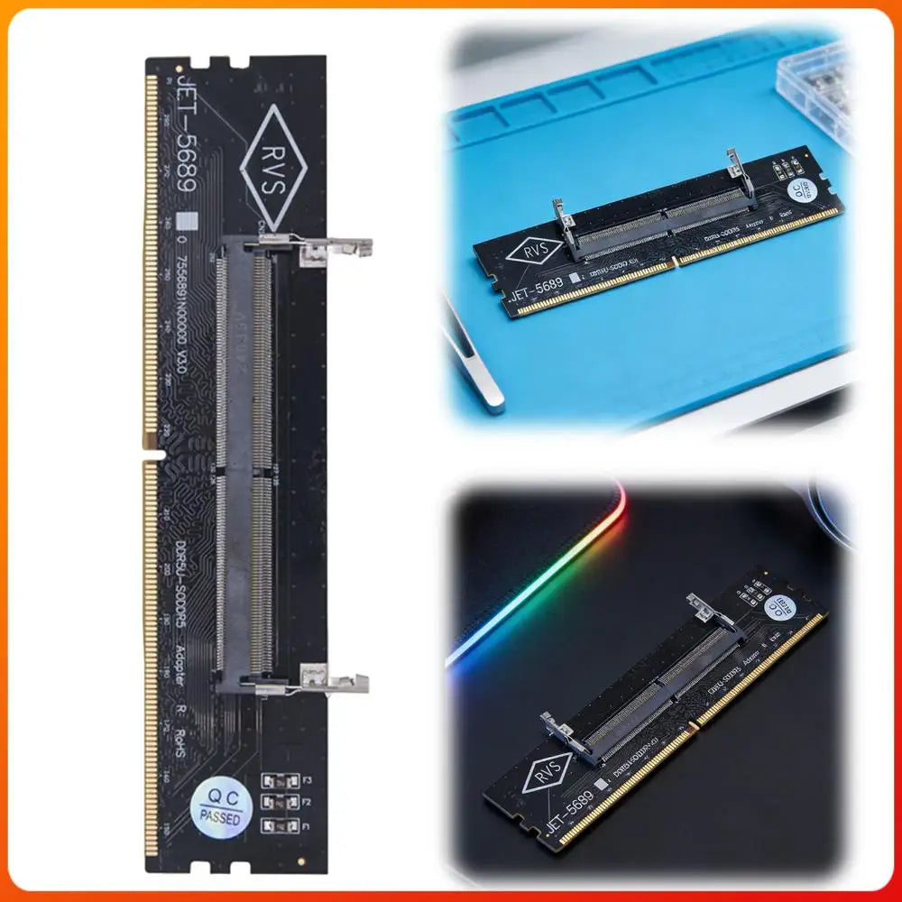 DDR5 Laptop To Desktop 5th Generation UDIMM Adapter Card Multi-Purpose Memory Adapter Board Computer PC Accessories