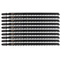 10 Pcs T744D 180mm Jigsaw Blades for Wood Cutting – Precision Curved & Straight Cuts for Wood, Plywood & MDF