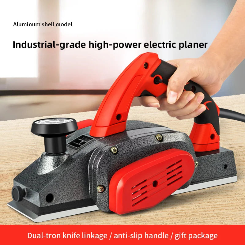 Electric Hand Wood Planer High Speed Powerful Electric Handheld Planers Portable Handheld Planer