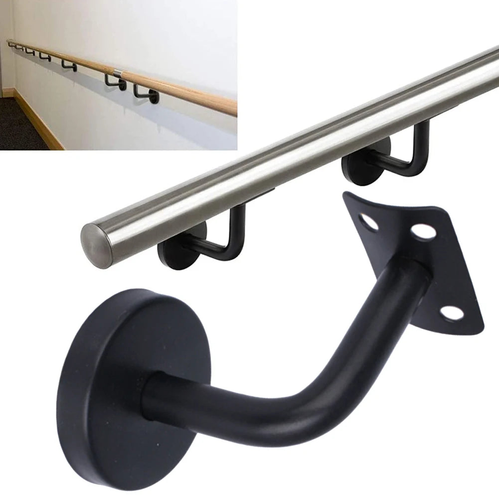 Home Building Co-ordinates Beautifully With The Oak Home Improvement Handrail Brackets Stair High Quality Stainless Steel