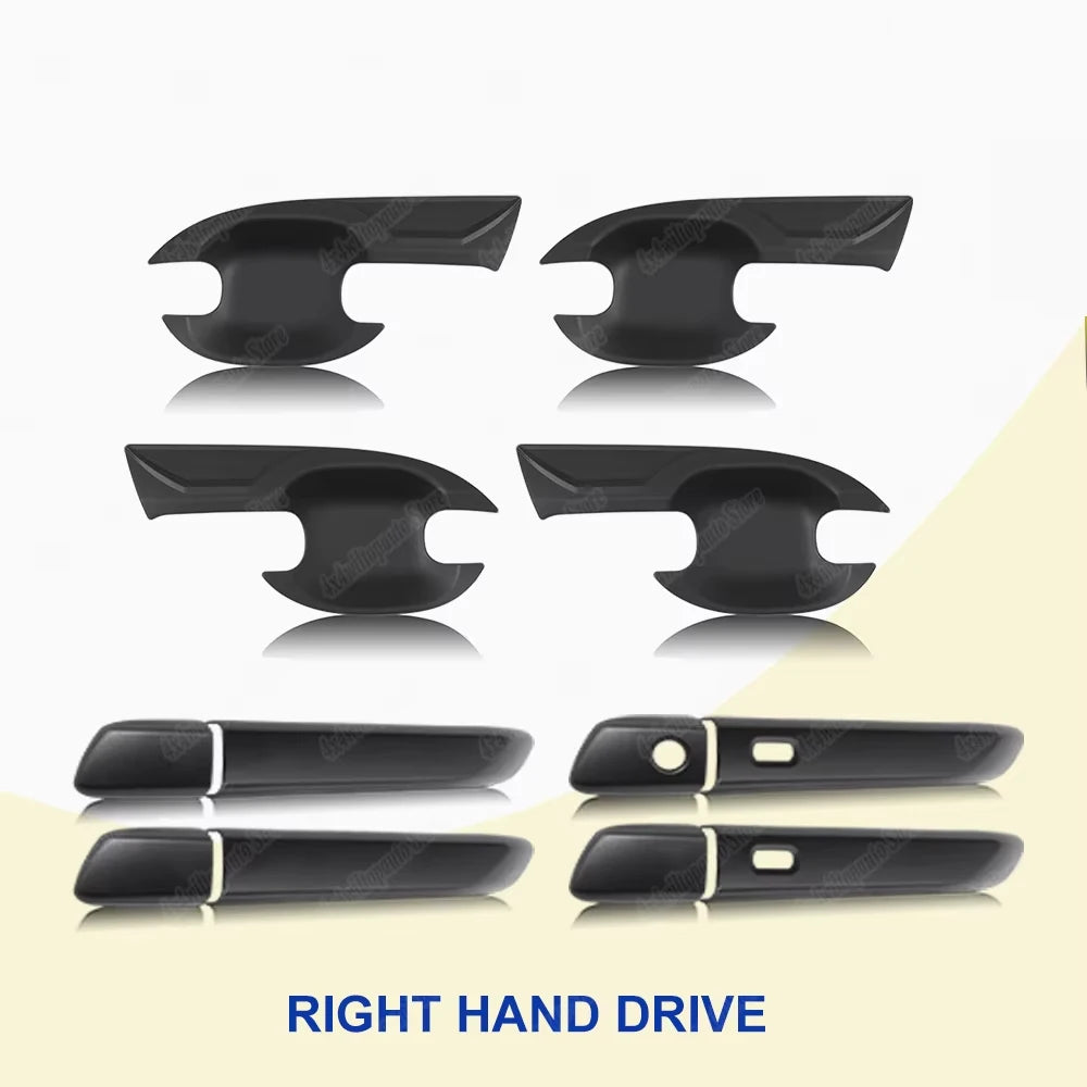 Car Body Kits for ISUZU D-Max DL40 V-Cross 2024 2025 Matte Black Headlight Tail Light Covers Car Exterior Accessories Auto Parts