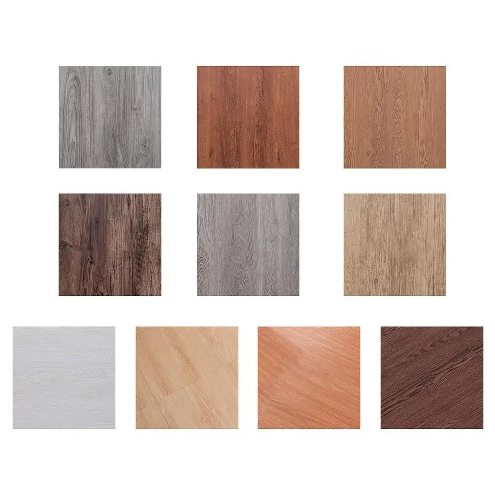 Wear-resistant Self-adhesive Wood Grain Floor Sticker Thickened Non-Slip Floor Wallpaper PVC Waterproof Wall Sticker