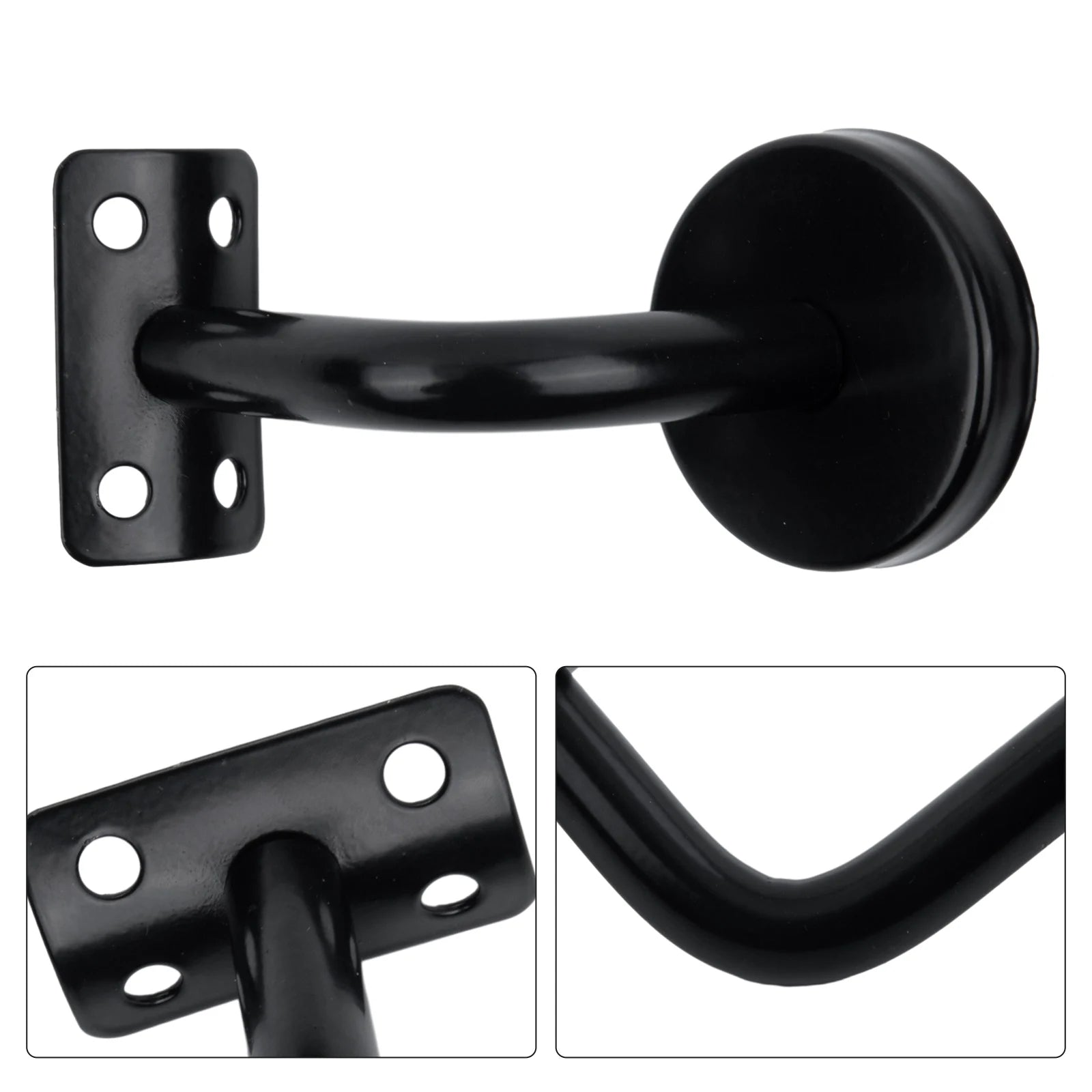 Home Building Co-ordinates Beautifully With The Oak Home Improvement Handrail Brackets Stair High Quality Stainless Steel