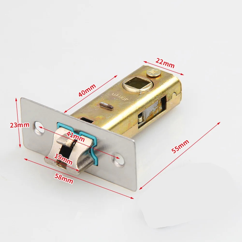 Tubular Latch Mortice Door Tubular Latch For Both Right And Left Hand Opening Doors Zinc Alloy Home Improvement Building Hardwar
