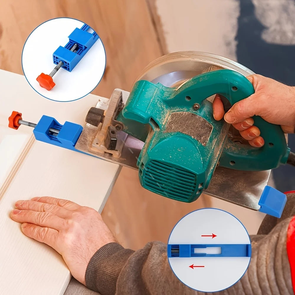 Electric circular saw, equipped with ABS guiding system and adjustable precision cutting mechanism - heavy-duty and durable ABS