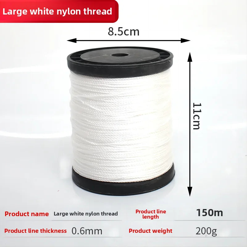 1 Roll Construction Nylon Line Thread Durable Twine Building Lines for Masonry Crafts Garden Rope Household Twist Building Line