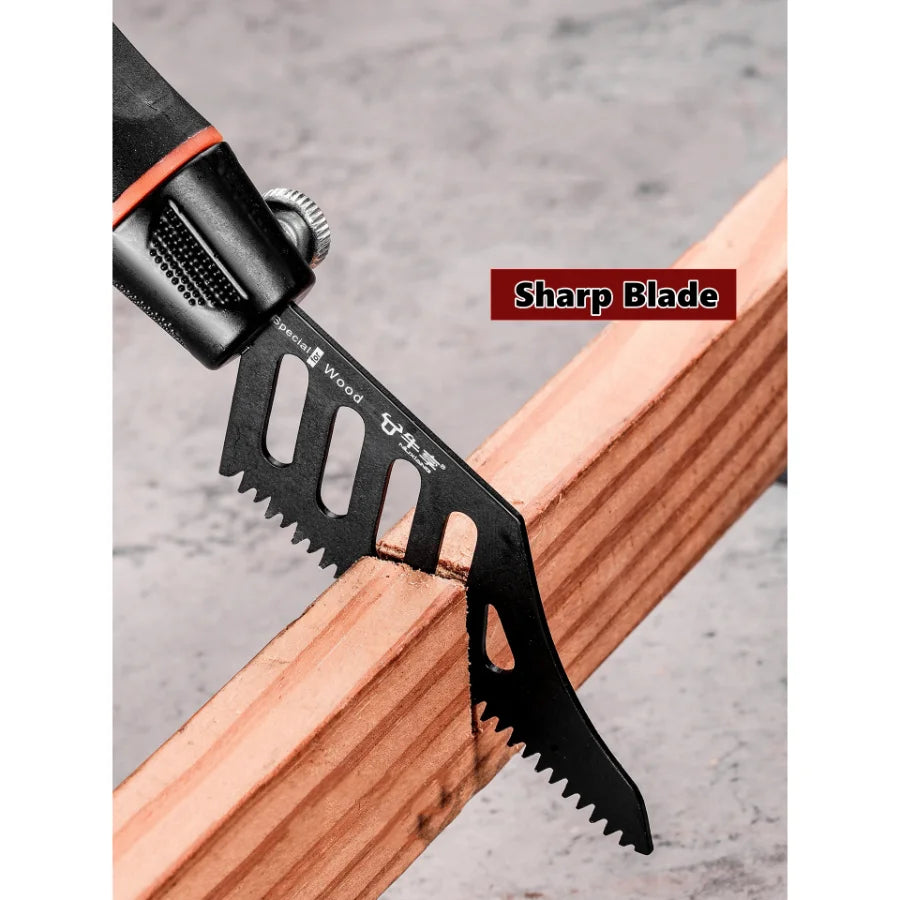 Curved Jigsaw Blade Flush Cutting Curved Reciprocating Saber Saw Blades For Precision T Shank Precision Jigsaw Blade