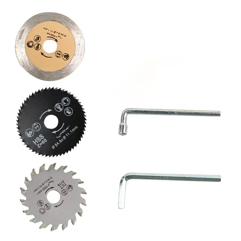 110/220V Mini Electric Circular Saw DIY Multifunctional Electric Saw Power Tools Cutting Machine Circular Saw Blades For Wood