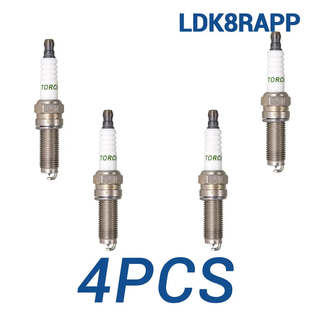 2-8PCS Double Platinum Candles Torch LDK8RAPP Replace for DONGFENG SFG15T 3707200-F00-00A 3707200F0000A Spark plug Auto Parts