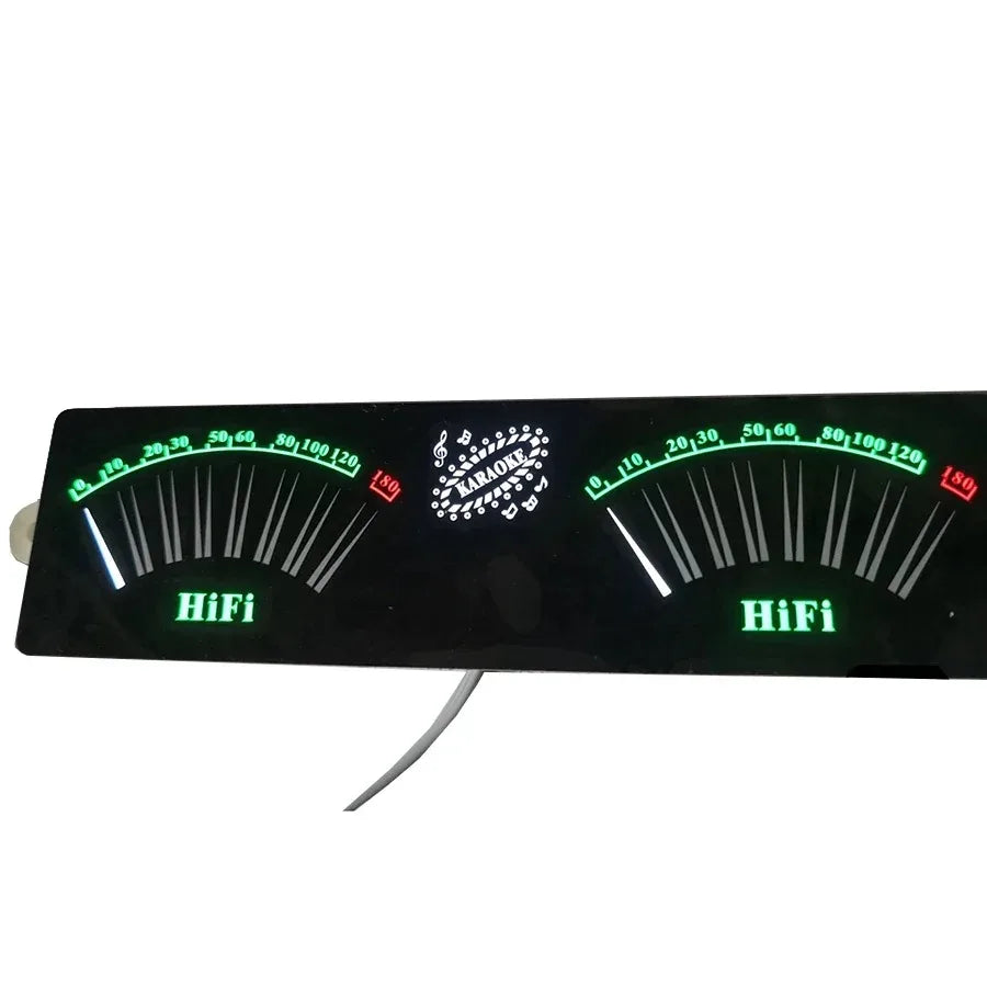 E-Electronic  LED Sound-controlled Music Spectrum Display with Ambient Light Pickup and Atmospheric Rhythm