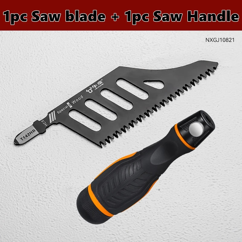 Curved Jigsaw Blade Flush Cutting Curved Reciprocating Saber Saw Blades For Precision T Shank Precision Jigsaw Blade